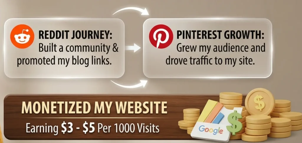 blogging journey on Reddit