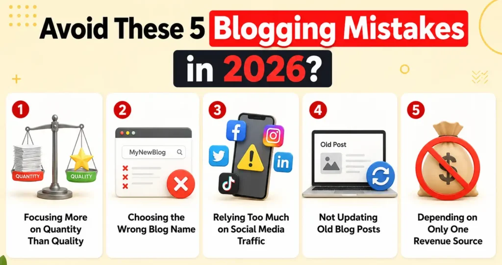 Avoid these blogging mistakes in 2026